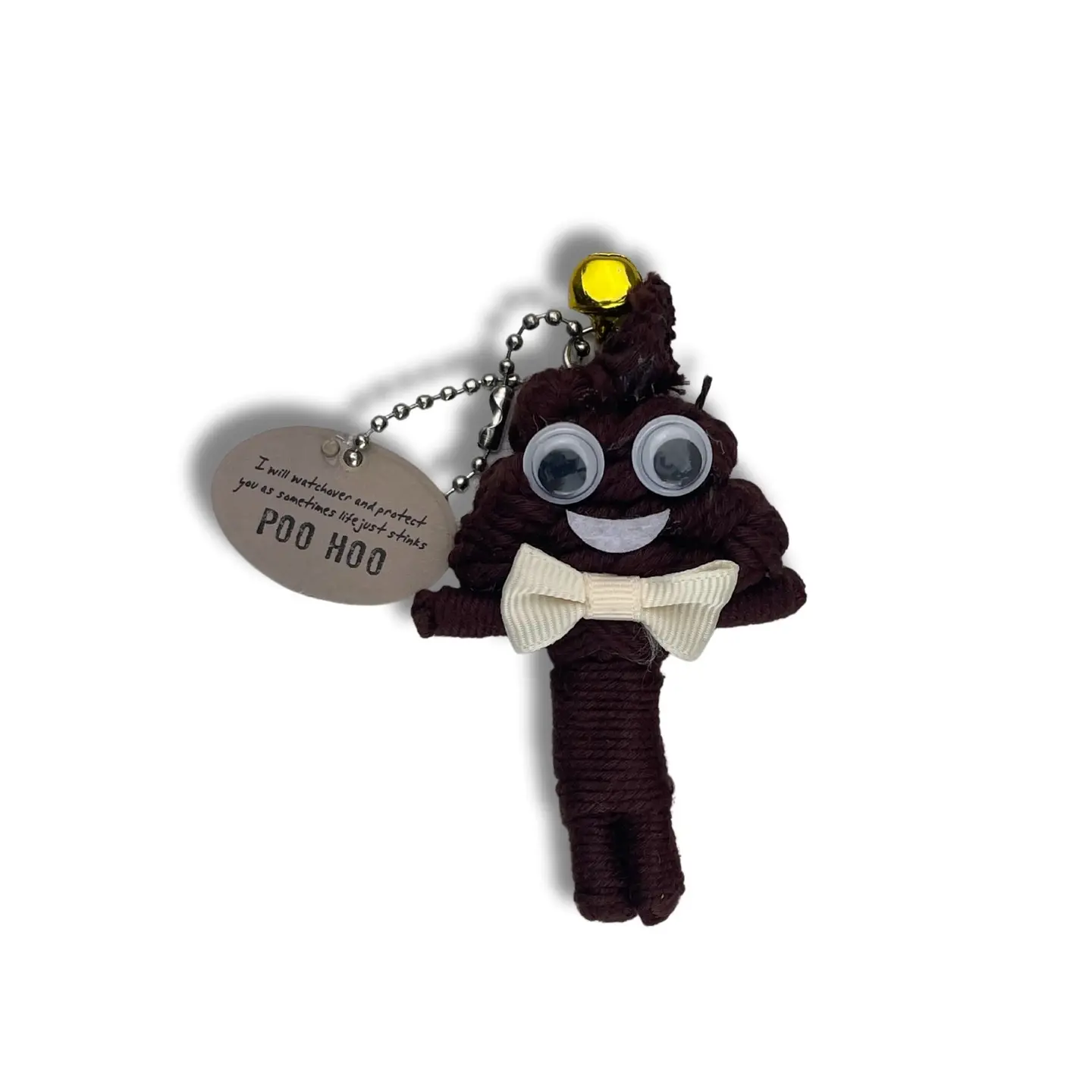 Voodoo Doll - Poo Hoo Keychain-hotRAGS.com