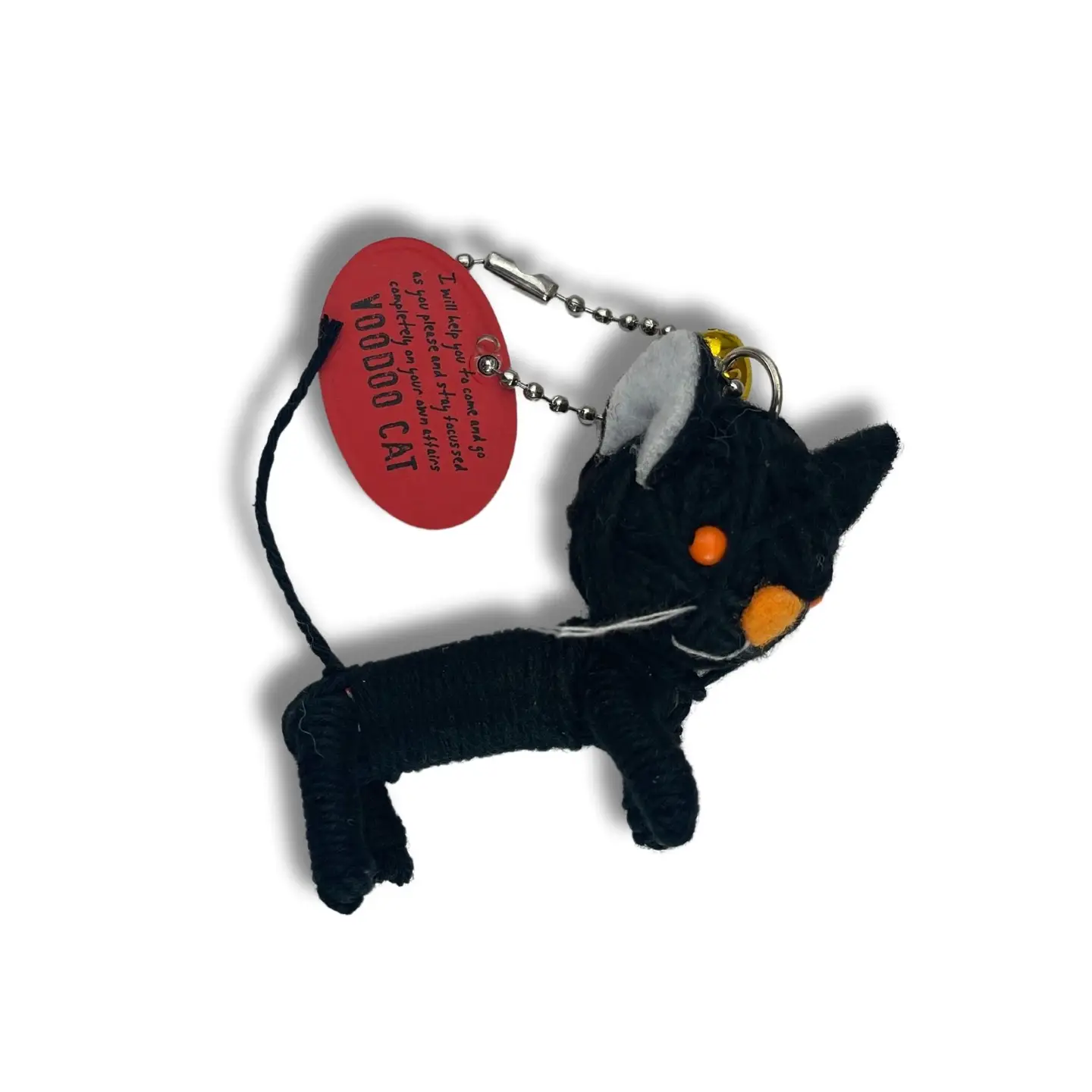 Voodoo Doll - Cat Keychain-hotRAGS.com