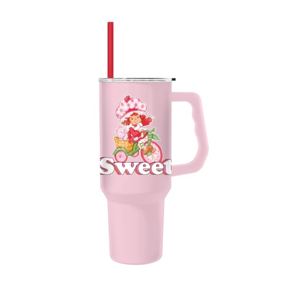 TUMBLER - Stainless STEEL STRAWBERRY SHORT-hotRAGS.com