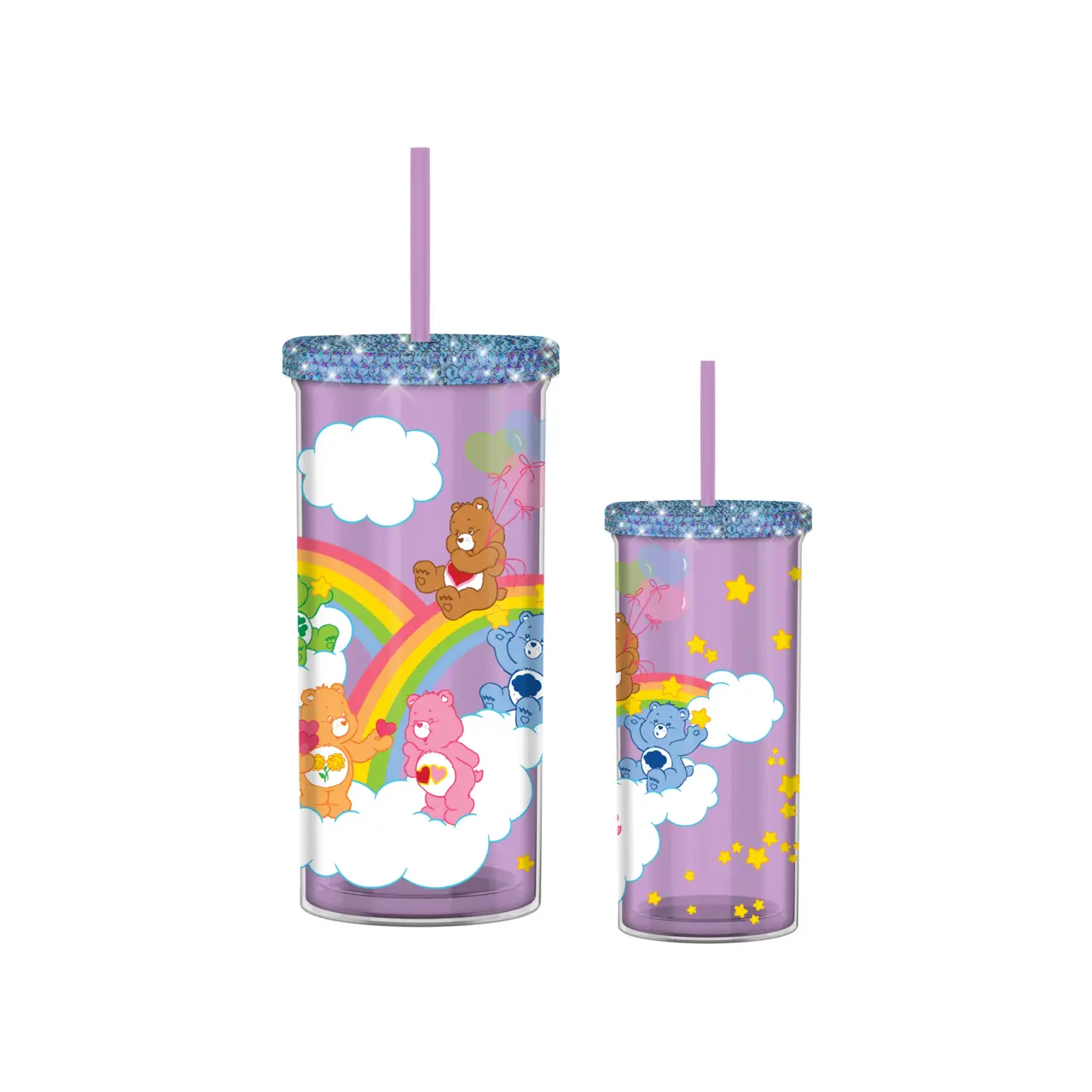 CUP - CARE BEARS RHINESTONE With LID-hotRAGS.com