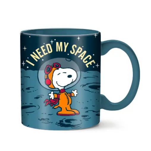 MUG - PEANUTS NEED MY SPACE - 14OZ