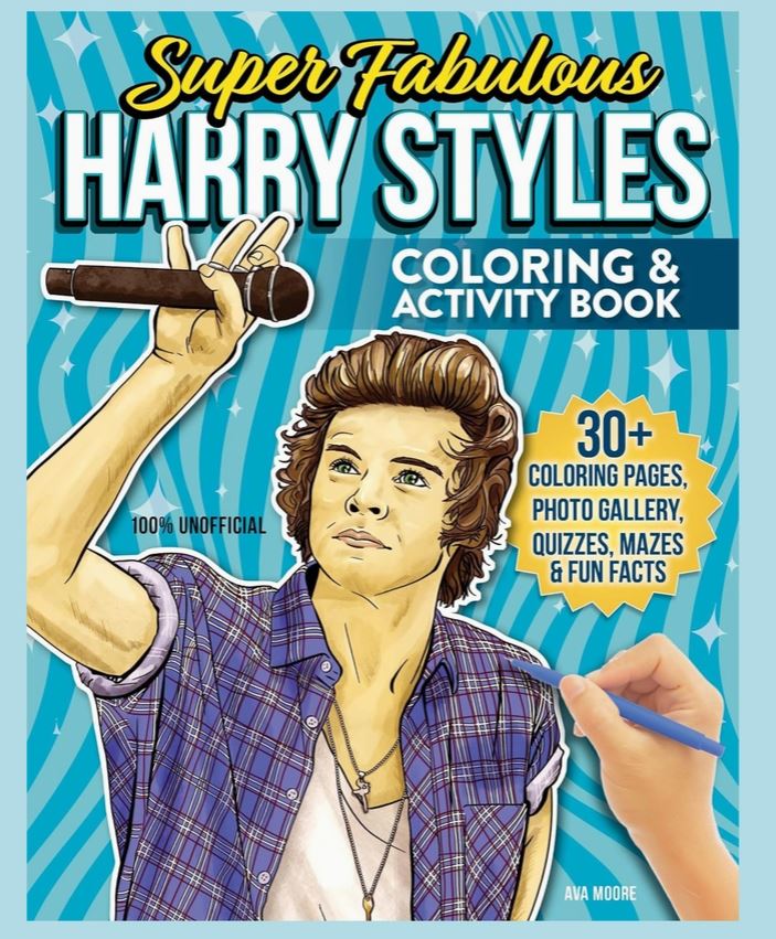 BOOK - COLORING HARRY STYLES-hotRAGS.com