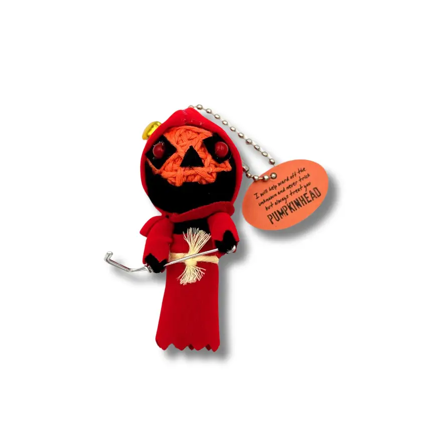 Voodoo Doll - Pumpkinhead Keychain-hotRAGS.com