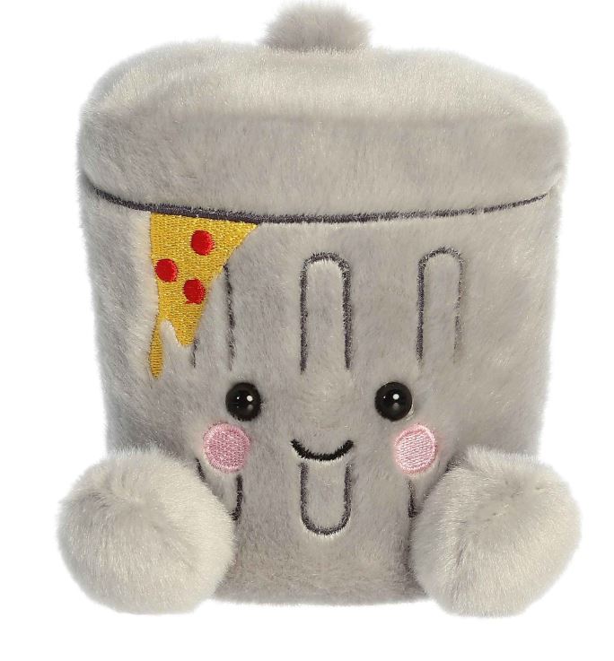 Plush - Palm Pals™ - 5" Garbanzo Trashcan-hotRAGS.com