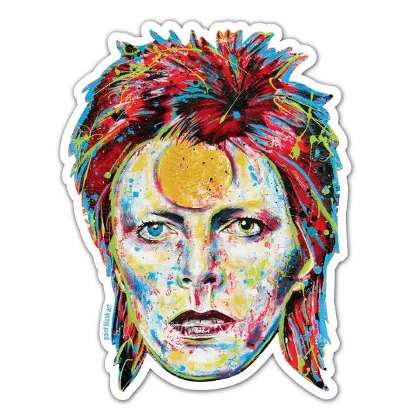 STICKER - DAVID BOWIE VINYL