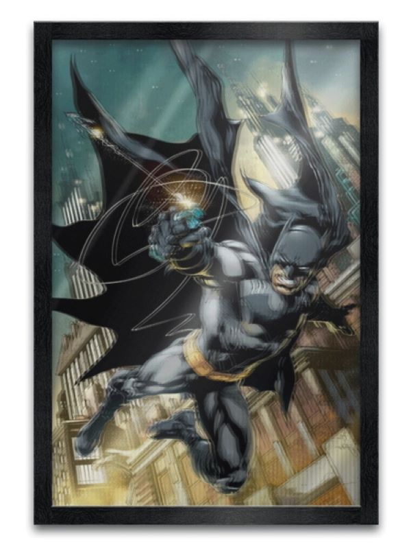 WALL ART - BATMAN FRAMED 8X10"-hotRAGS.com