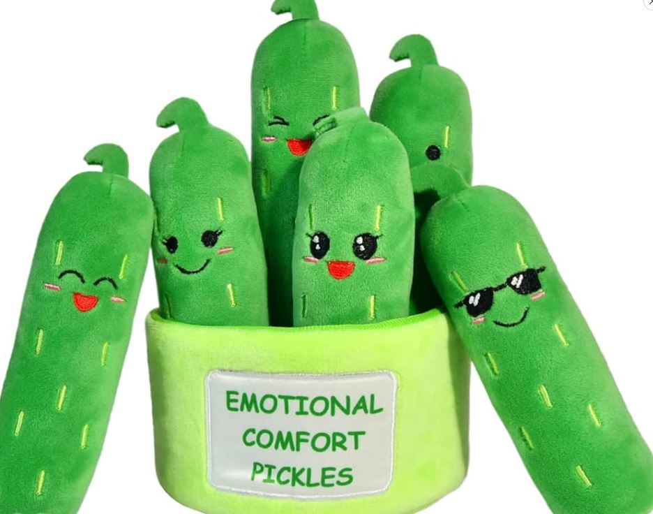 PLUSH EMOTIONAL SUPPORT PICKLE-hotRAGS.com