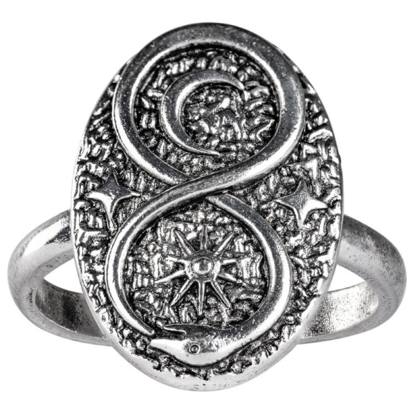 RING - SNAKE SUN MOON ADJUSTABLE-hotRAGS.com