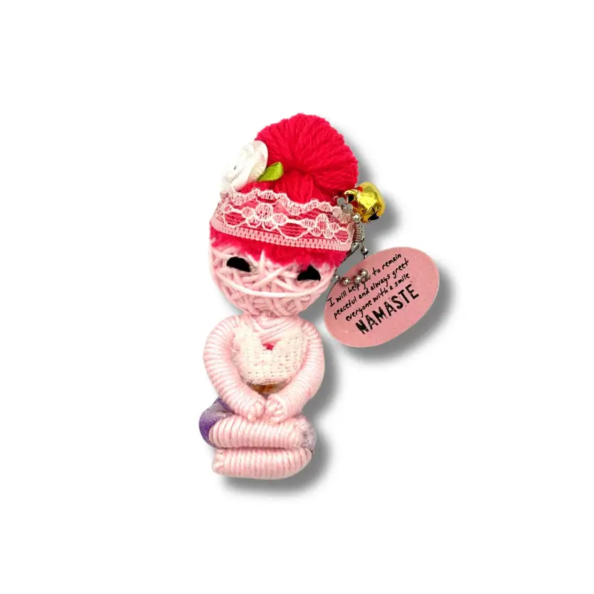 Voodoo Doll - Namaste Keychain-hotRAGS.com