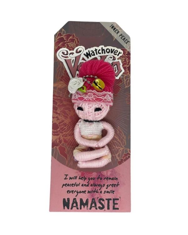 Voodoo Doll - Namaste Keychain-hotRAGS.com