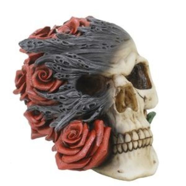 Skull - Rose-hotRAGS.com