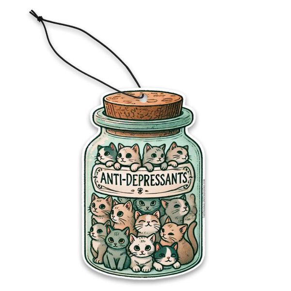 AIR FRESHENER - ANTI DEPRESS CAT