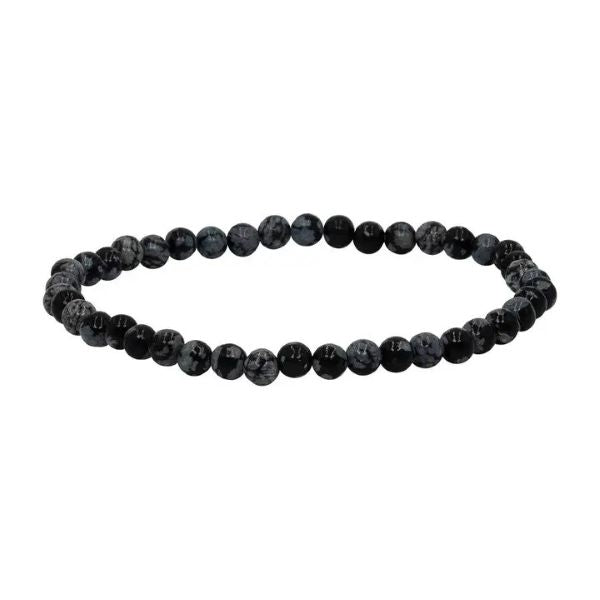 BRACELET - GEMS SNOW OBSIDIAN-hotRAGS.com