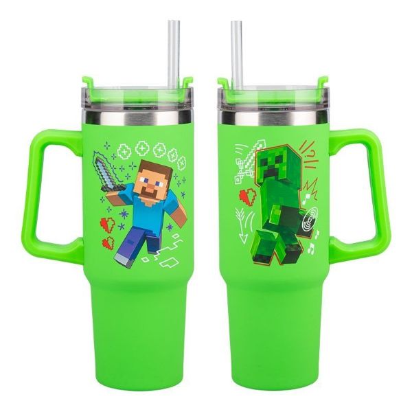 Tumbler - Steel Minecraft 90ml-hotRAGS.com