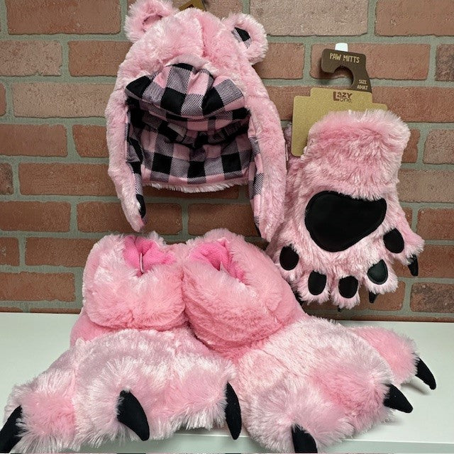 Hat - Critter Pink Bear-hotRAGS.com