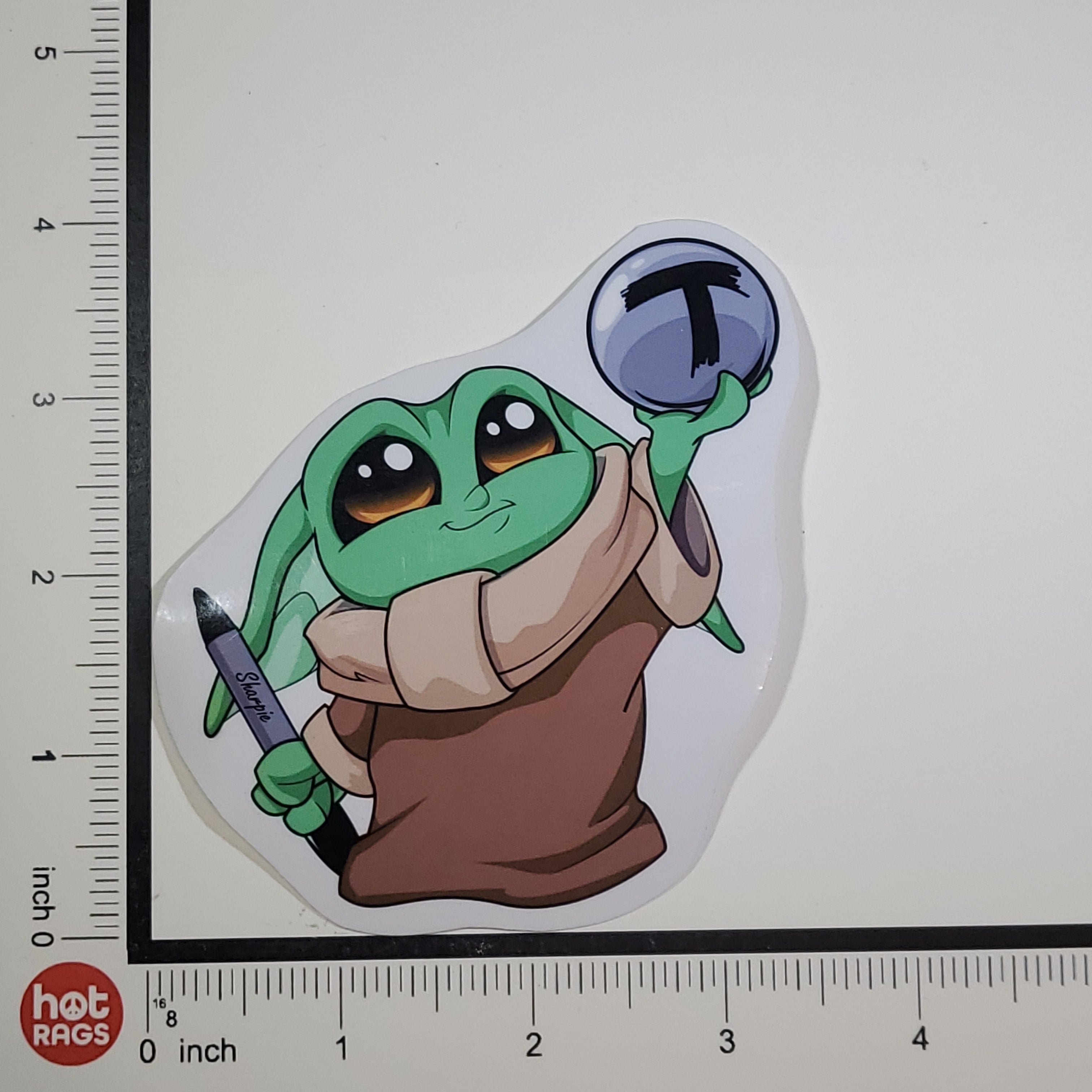 Sticker Baby Yoda