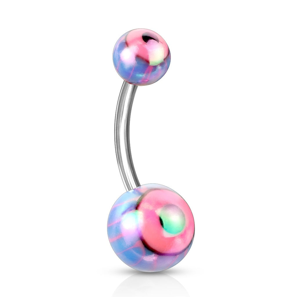 Belly Ring Eyeball Blue | hotRAGS.com