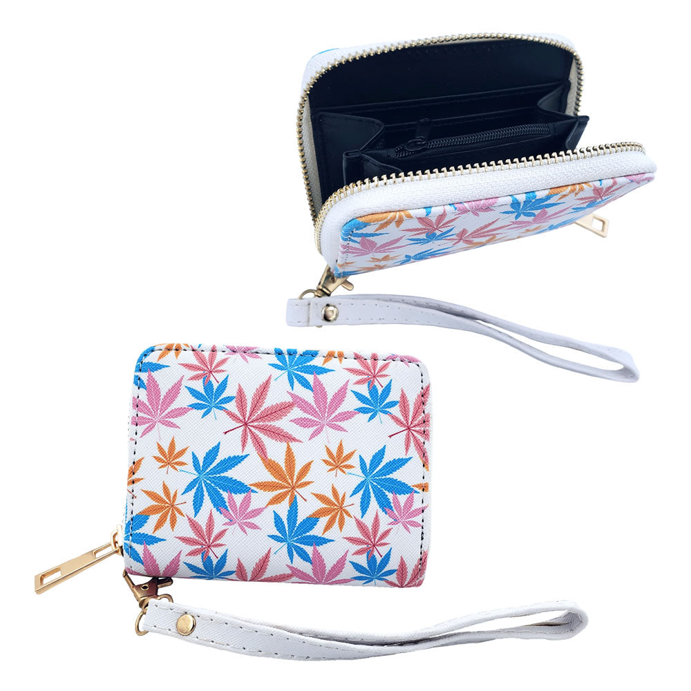 Stoner Wallet All Over Leaf Design-hotRAGS.com