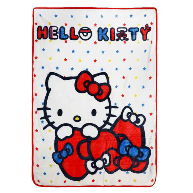 Blanket Hello Kitty Sports Throw-hotRAGS.com