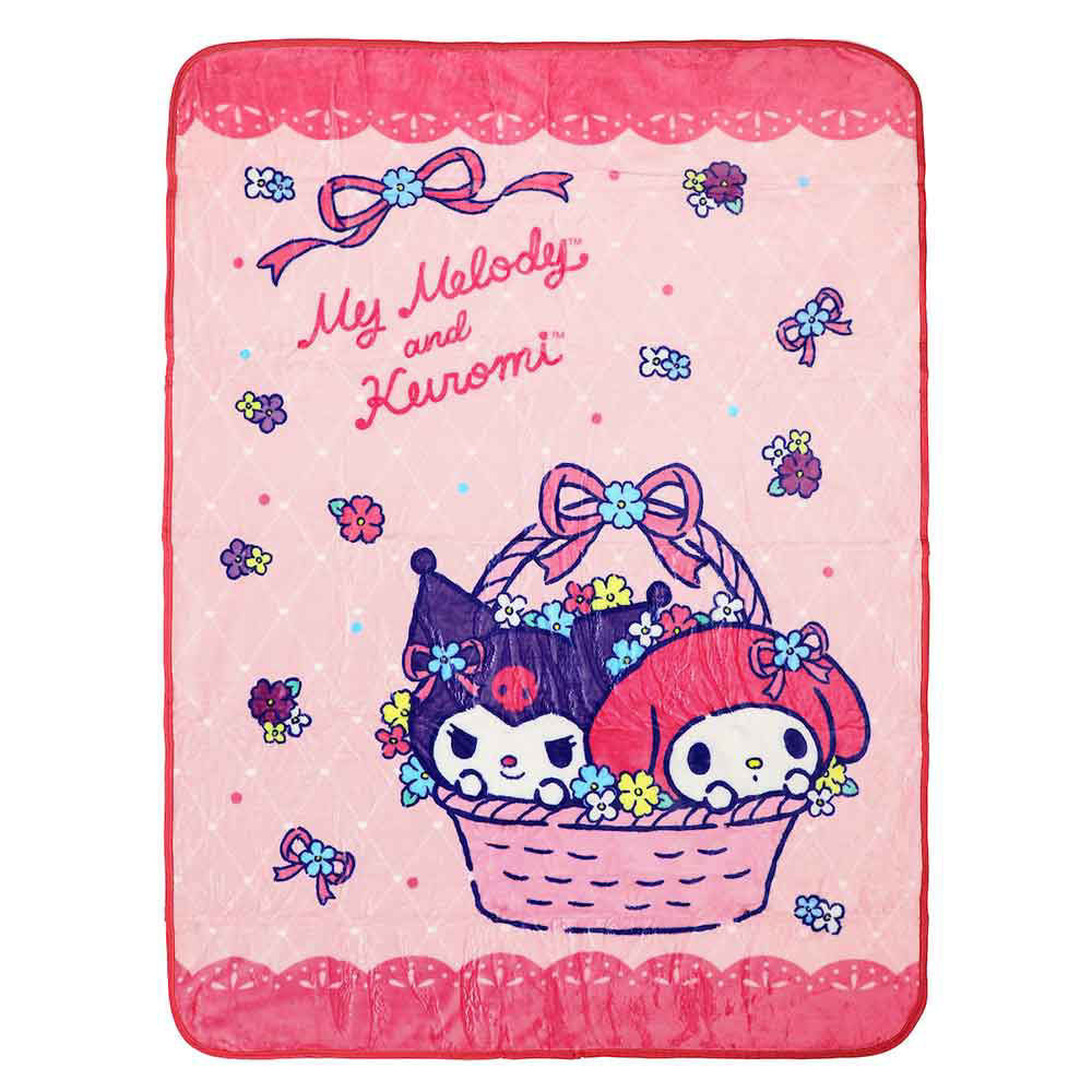 Throw Blanket - My Melody & Kuromi-hotRAGS.com