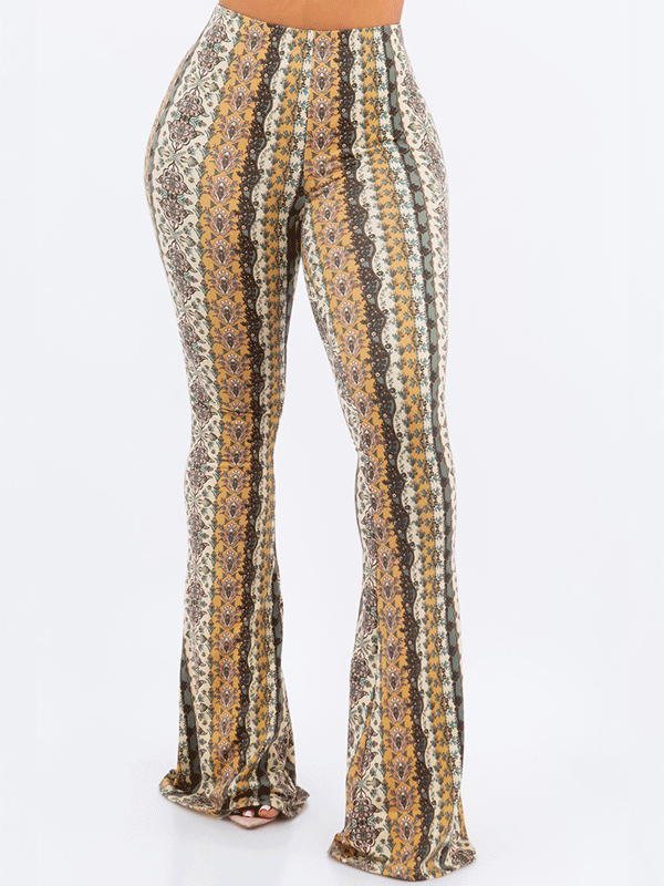 Palazzo Pant - Printed Flared | hotRAGS.com