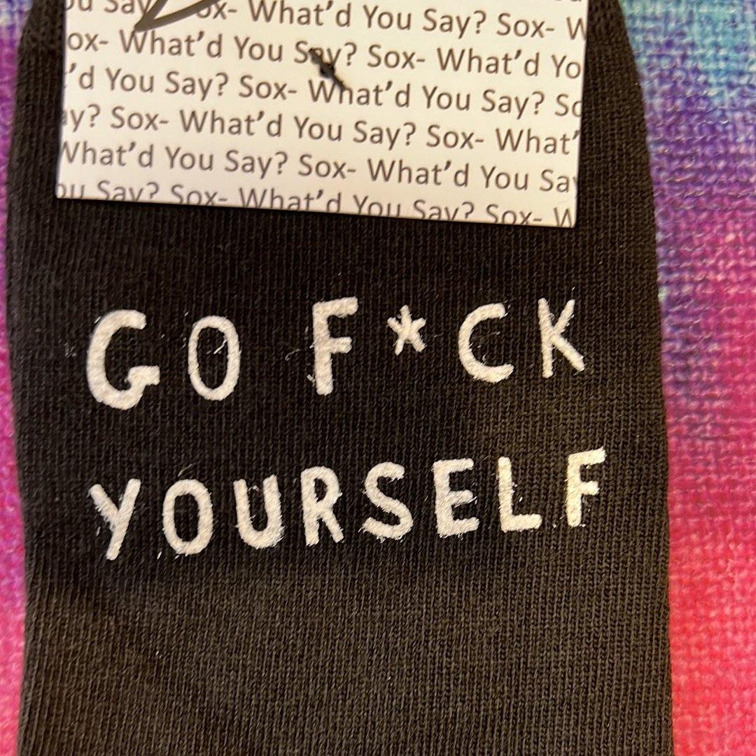 Socks Go Fuck Yourself-hotRAGS.com